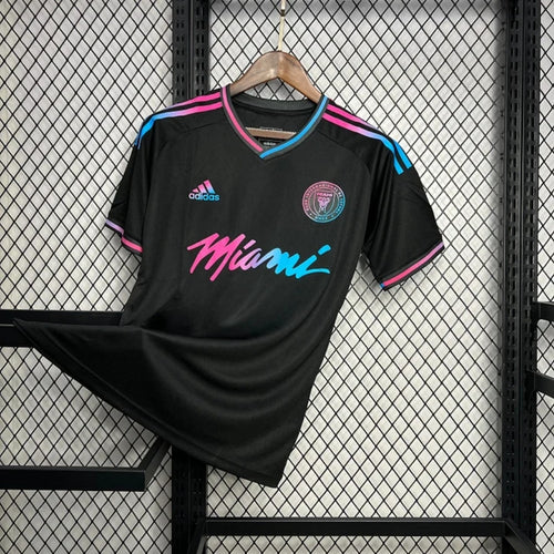 maillot-de-foot-inter-miami-coloris-noir-collection-2024-2025 Inter Miami fodboldtrøje sort farve kollektion 2024 2025