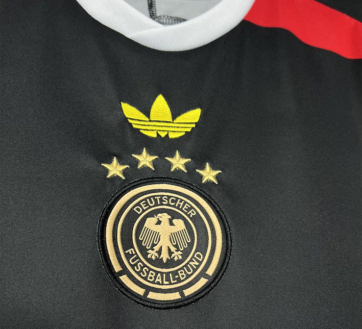 Maillot concept noir Allemagne édition Euro tenue de football