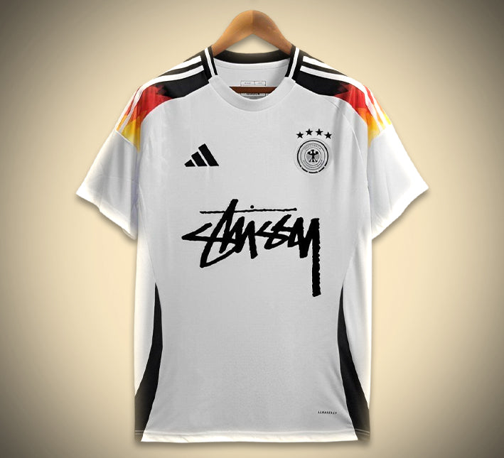 maillot-concept-allemagne-domicile-edition-stussy-2425 Fodboldtrøje-Concept Tyskland hjemmebanetrøje Stussy udgave 2425