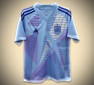 maillot-gardien-espagne-bleu-2024 Målmandstrøje Spanien Blå 2024