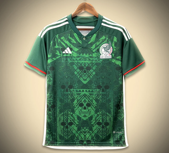 Fodboldtrøje-Concept Mexico Hjemmebaneudgave 2023