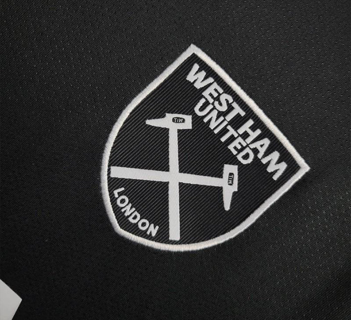 West Ham Third-trøje 2024-2025 stofdetalje