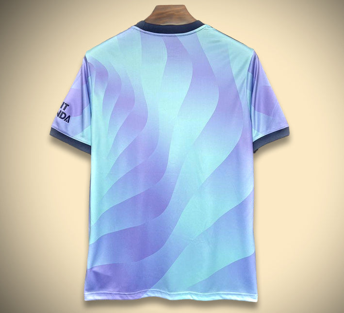 maillot-alternatif-rouge-et-blanc-arsenal-2425 alternativ rød og hvid trøje Arsenal 2425