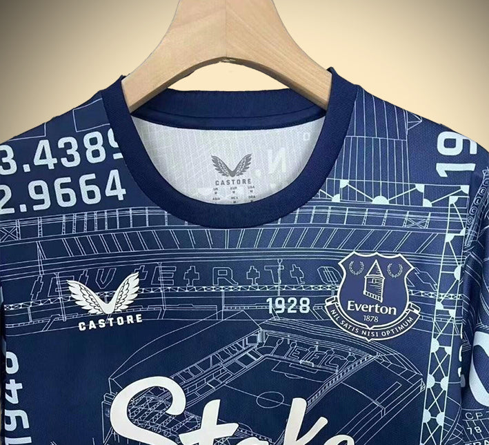 Everton før-kamp trøje afskedssæt sæson 2425
