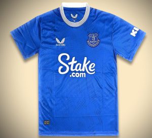 Everton hjemmebanetrøje sæson 2024-2025 officiel blå