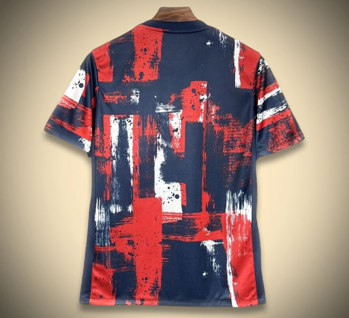 MaillotPSGspecialdos.jpg Paris Saint-Germain Opvarmningstrøje 2024-2025 set bagfra