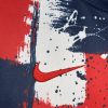 MaillotPSGspecialnike.jpg Paris Saint-Germain Opvarmningstrøje 2024-2025 stofdetalje