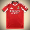 maillot-domicile-benfica-saison-2025-2026-rouge-officiel Hjemmebanetrøje Benfica sæson 2025/2026 rød officiel