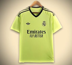 Real Madrid Målmandstrøje Grøn 2024-2025 set forfra