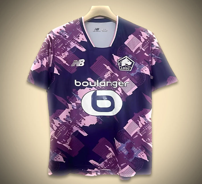 maillot-exterieur-officiel-losc-lille-saison-2025-2026-tenue-de-football Officiel udebanetrøje LOSC Lille sæson 2025 2026 fodboldsæt