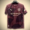 Third-trøje Manchester City sæson 2024 2025 officiel udebanetrøje