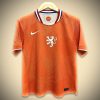 Fodboldtrøje Holland Hjemmebanetrøje 2025 set forfra