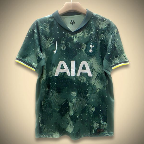 Fodboldtrøje Tottenham Hjemmebanetrøje Grøn Udgave 2024-2025