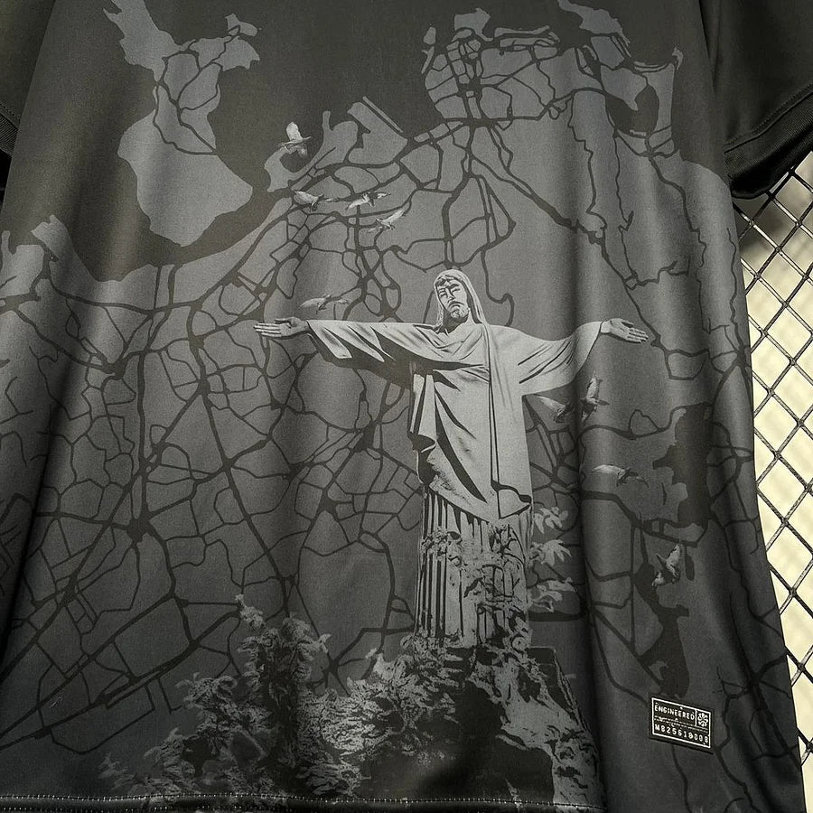 FODBOLDTRØJE BRASILIEN CONCEPT BLACK 20242025
