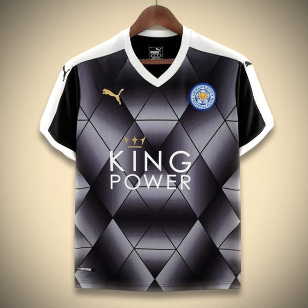 Fodboldtrøje Leicester City Udebanetrøje 1516