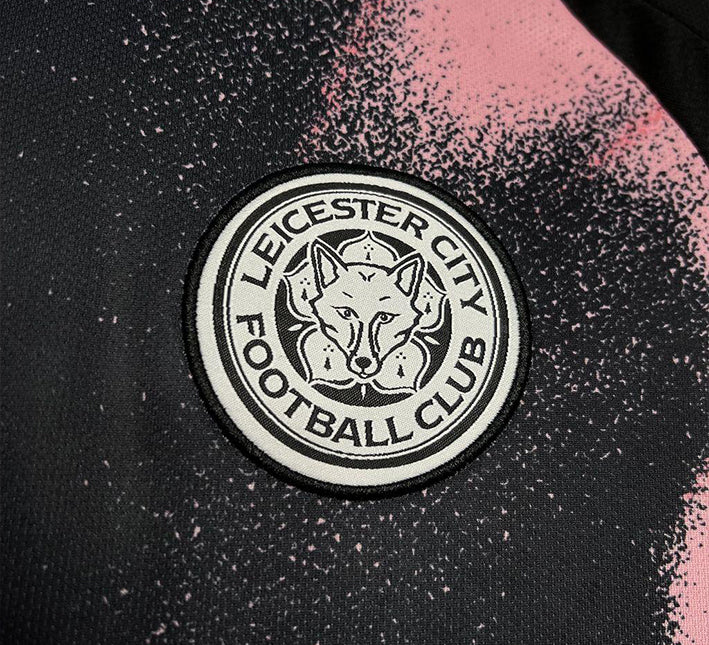Fodboldtrøje Leicester City udebanetrøje 2024 2025 udefarve