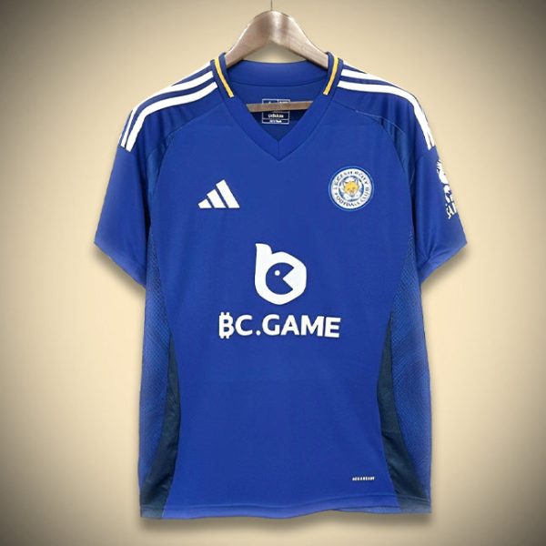 Fodboldtrøje Leicester City Hjemmebanetrøje 2024-2025