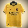 fodboldtrøje concept tredje sæt AC Milan sæson 2526 moderne design rød og sort