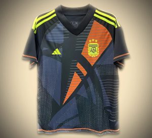 Argentinsk Målmandstrøje Sort 2024
