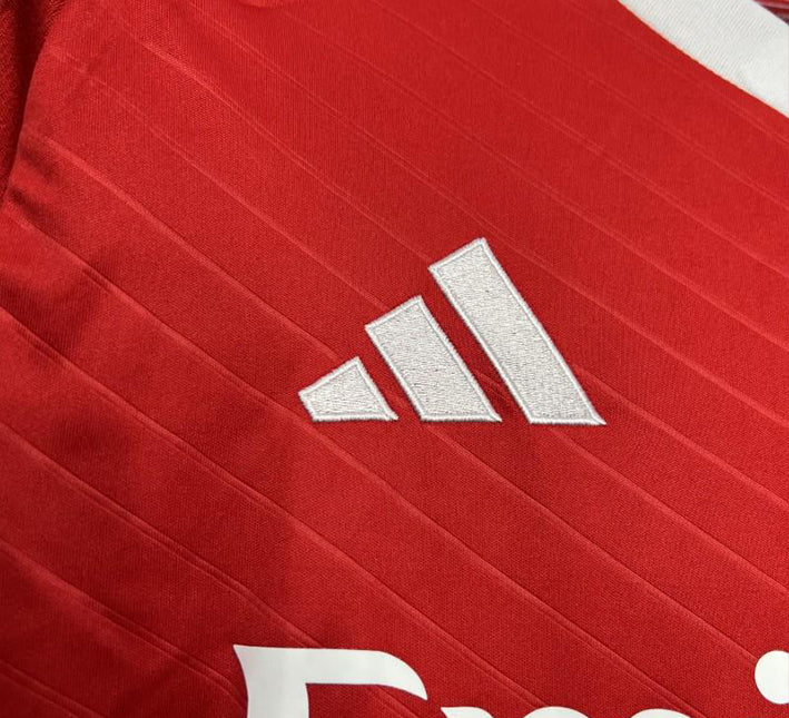 Hjemmebanetrøje Benfica sæson 2024/2025 rød officiel