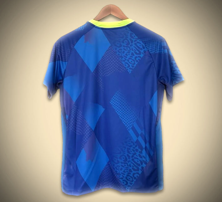 maillot-exterieur-du-bresil-saison-2024-2025-tenue-officielle-de-football Brasiliens udebanetrøje sæson 2024 2025 officiel fodboldtrøje