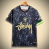 Fodboldtrøje Brasilien concept Stussy-udgave sæson 2024/2025 streetwear-stil
