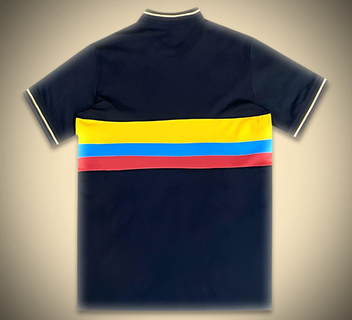 maillot-concept-noir-colombie-edition-centenaire-2024-avec-design-commemoratif Concept-trøje sort Colombia hundredårsudgave 2024 med mindesdesign