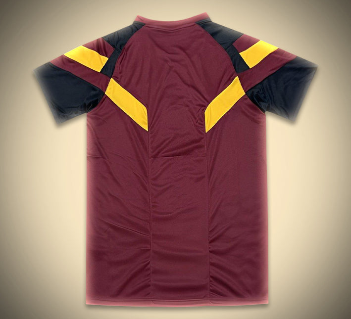 Fodboldtrøje-Concept AS Roma sæson 1985 moderne design rød og guld