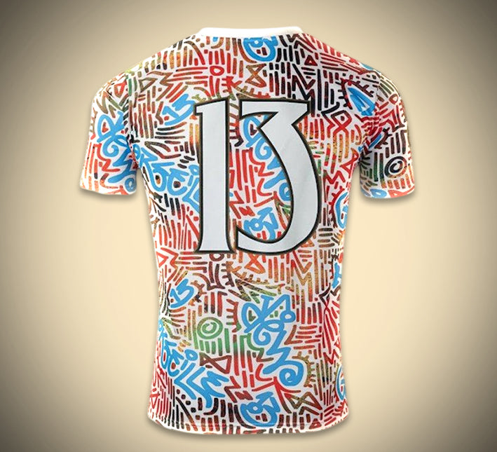 Fodboldtrøje-Concept Olympique de Marseille Africa-udgave sæson to tusind fireogtyve femogtyve