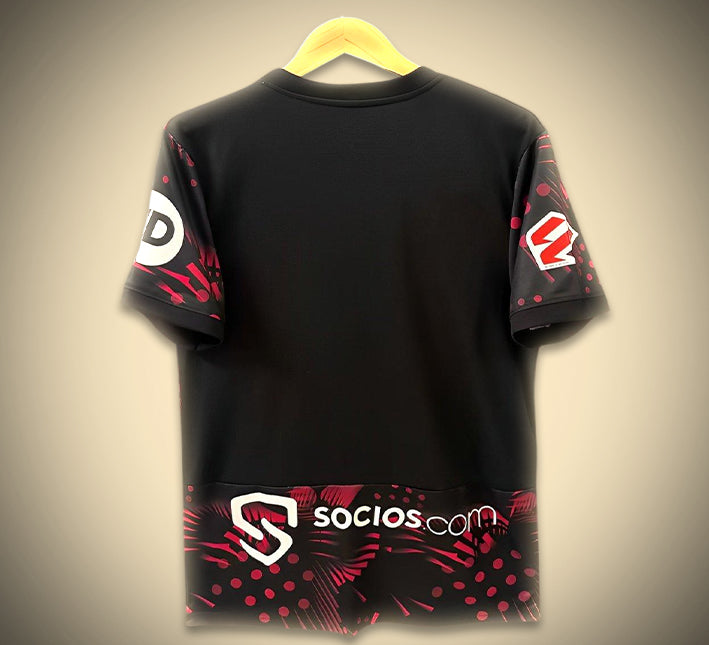 maillot-fc-seville-exterieur-noir-2425 FC Sevilla Sort Udebanetrøje 2425