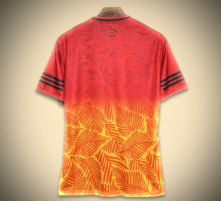 Trøje Inter Miami CF orange med moderne klub-logo
