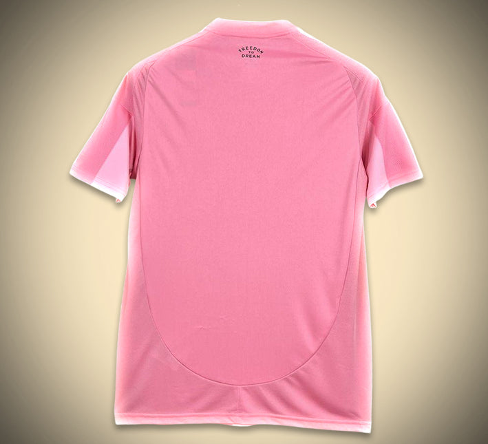 Fodboldtrøje Inter Miami CF officiel hjemmebanetrøje pink