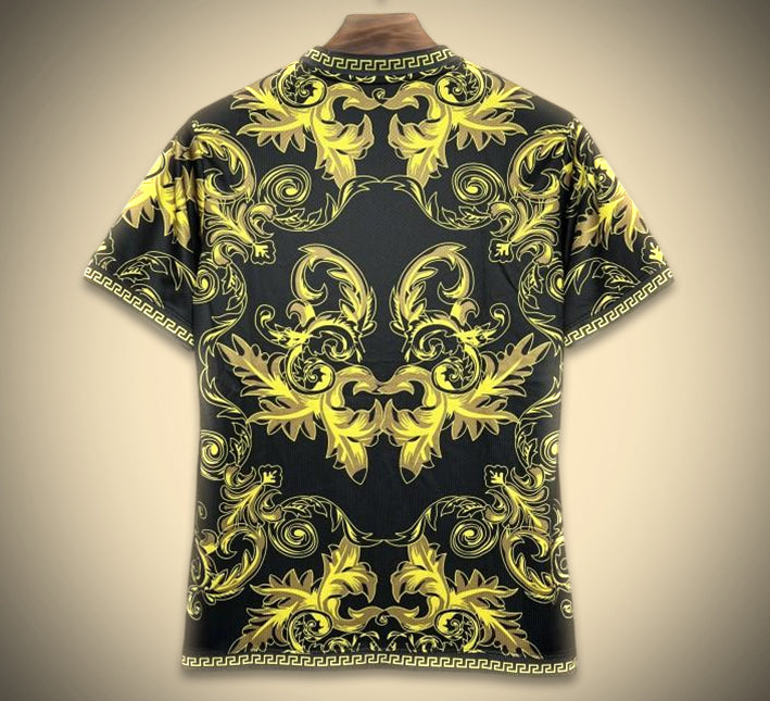 Fodboldtrøje Italien design Versace samling 2024 2025