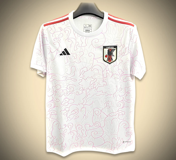 tenue supporter japon blanche design concept édition 2425