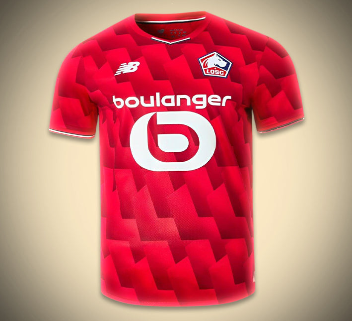 maillot-losc-lille-domicile-2526 Fodboldtrøje LOSC Lille Hjemmebanetrøje 2526