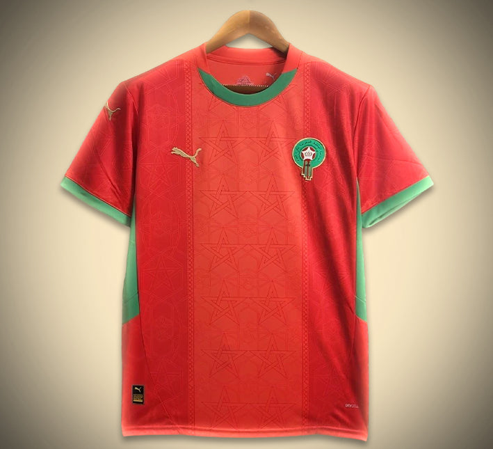 maillot-maroc-domicile-2425 Marokko Hjemmebanetrøje 2425