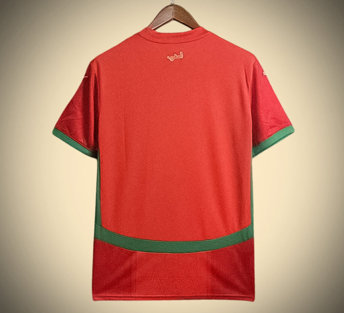 maillot-de-football-domicile-maroc-2425 fodboldtrøje hjemme Marokko 2425
