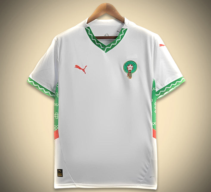 maillot-maroc-exterieur-2425 Marokko Udebanetrøje 2425