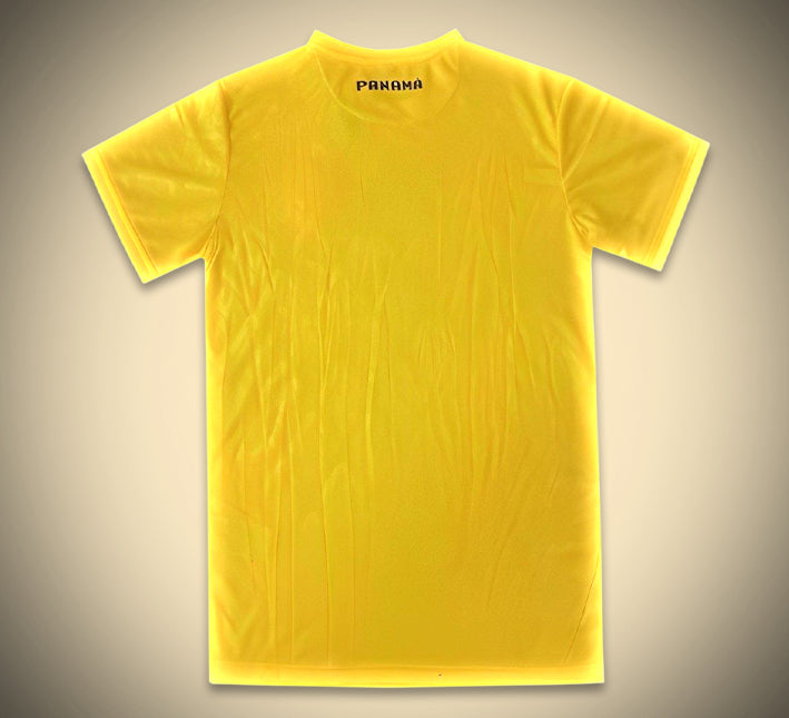 maillotpanamajaunedos.jpg Målmandstrøje Panama 2024 set fra siden