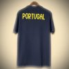 T shirt de football Portugal bleu marine design concept collection vingt quatre vingt cinq