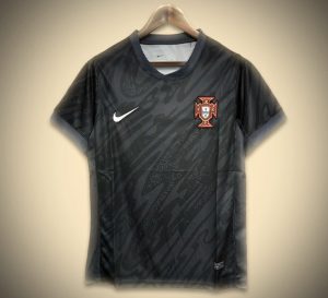 Portugal Målmand Sort 2024-2025 set forfra