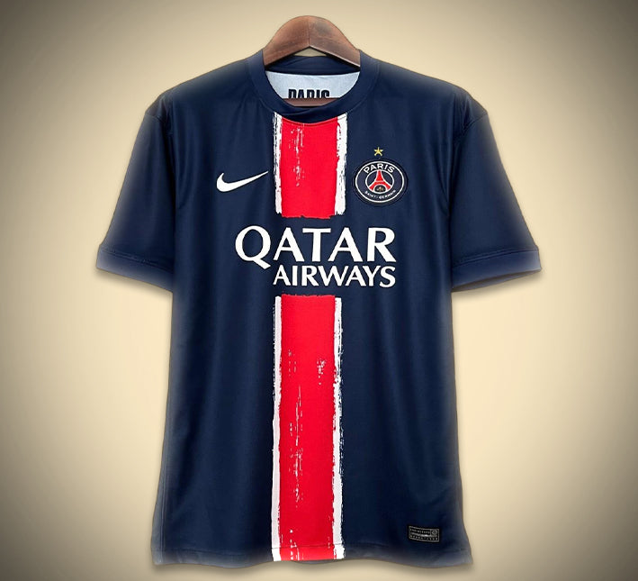 Paris Saint-Germain Hjemmebanetrøje 1 Stjerne 2024-2025 set forfra
