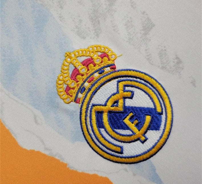 Real Madrid Opvarmningstrøje 2024-2025 stofdetalje