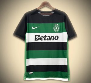 Fodboldtrøje Sporting CP Hjemmebanetrøje 2024-2025 set forfra