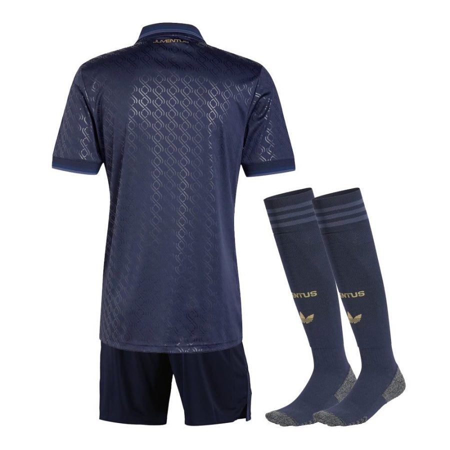 ensemble-enfant-juventus-maillot-third-saison-2024-2025-avec-short børnesæt Juventus third-trøje sæson 2024 2025 med shorts