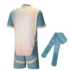 Børnesæt Manchester City trøje og shorts fourth-udgave sæson 2024 2025