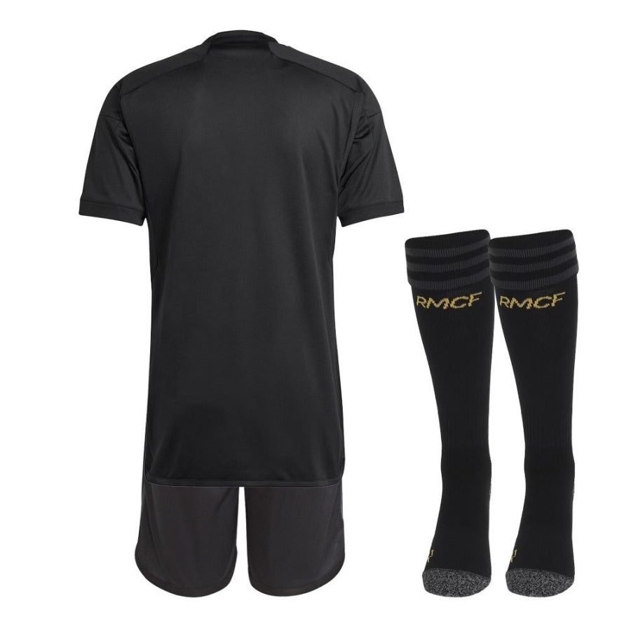 ensemble-enfant-real-madrid-troisieme-tenue-saison-2023-2024-maillot-et-short Børnesæt Real Madrid tredjetøj sæson 2023 2024 trøje og shorts