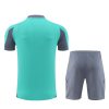 Sæt med trøje og shorts Ajax sæson 2024 2025 fodboldoutfit
