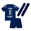 Sæt med trøje og shorts til børn PSG Fjerde sæson 2024 2025