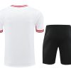 ensemble-maillot-et-short-liverpool-saison-2024-2025-tenue-de-football-rouge Sæt med trøje og shorts Liverpool sæson 2024 2025 rødt fodboldtøj